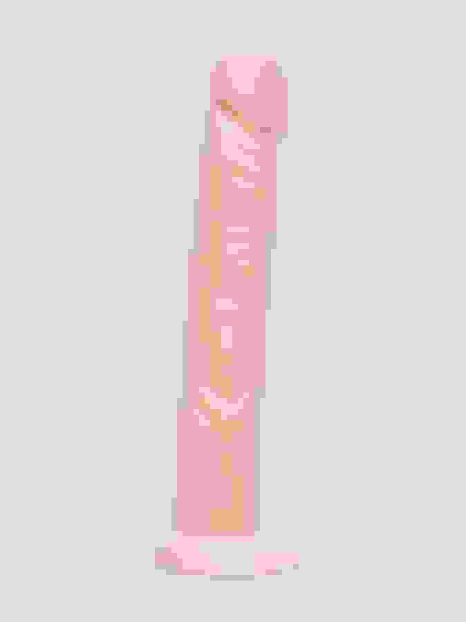 Lifelike Lover Basic Realistic Suction Cup Dildo 10 Inch, Flesh Pink, hi-res
